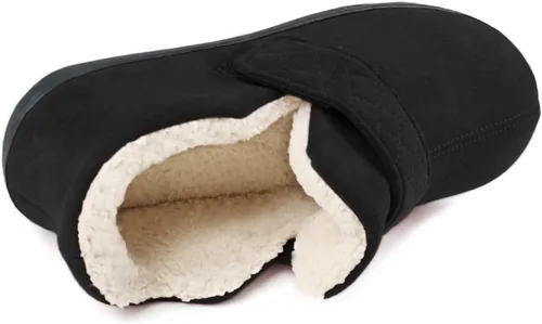 Vista 3 de Zizor Zapatos de casa ajustables Ivy para mujer para interiores y exteriores