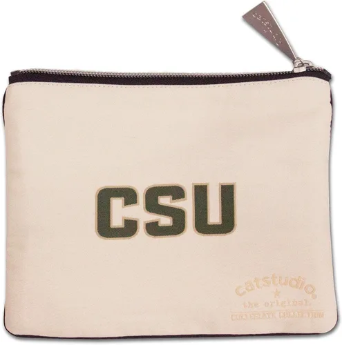 Vista 2 de catstudio Colorado State University - Bolsa con cremallera universitaria Sostiene tu teléfono, monedas, maquillaje, golosinas para perros