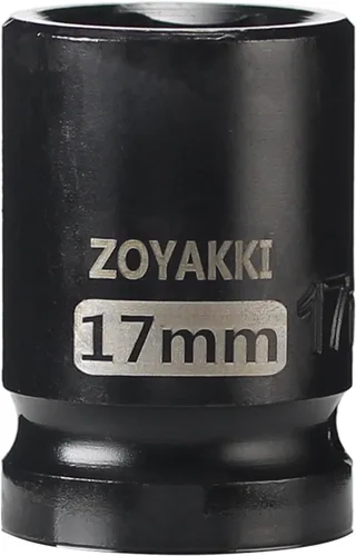 Vista 31 de Juego de llaves de impacto de 6 puntas de 1/2 pulgada - 1-1/2" (SAE), CR-MO, llave de eje de 1/2 pulgada de 6 puntas para fácil remoción de tuercas