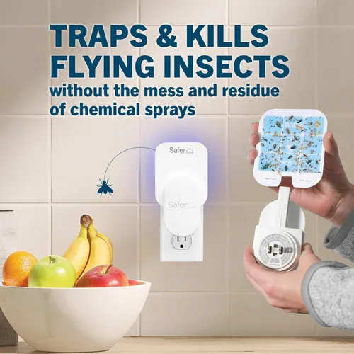 Vista 2 de Trampa para enchufe Safer Home SH502 para interiores - Trampas efectivas para moscas de frutas para interiores, trampas para mosquitos para casa