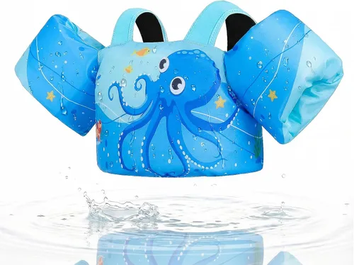 Vista 28 de Gogokids Puddle Float Jumper 24-66 Pounds, Toddler Swim Vest Kids 1-6 Years