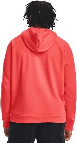 Vista 2 de Under Armour - Sudadera con capucha con logotipo grande de Armour Fleece