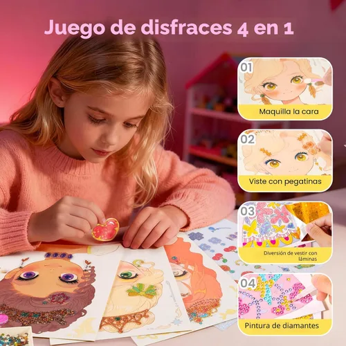 Vista 7 de Jar Melo Fashion Princess - Libro de actividades de maquillaje