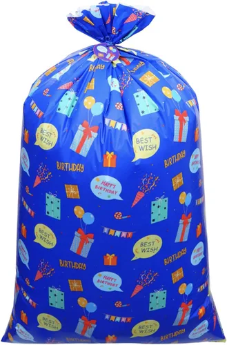 Vista 13 de Plauthus Bolsa de regalo de diseño floral, bolsa de regalo de cumpleaños extragrande de 56 pies para cumpleaños, día de la madre, boda, despedida