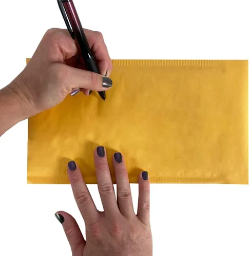 Vista 7 de StarBoxes 100 sobres de papel kraft con burbujas de 5 x 10 pulgadas – #00 bolsas acolchadas autosellantes