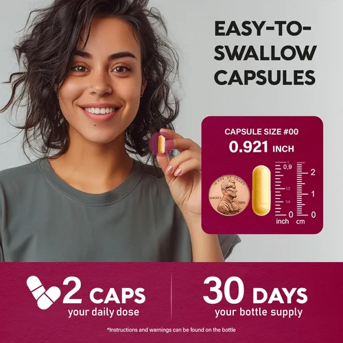 Vista 6 de Complejo de vitamina B para hombres y mujeres – Riboflavina B2, B12, B1, B3, B5, B6, B7, B8, B9 Vitamina C, colina, inositol – Suplemento