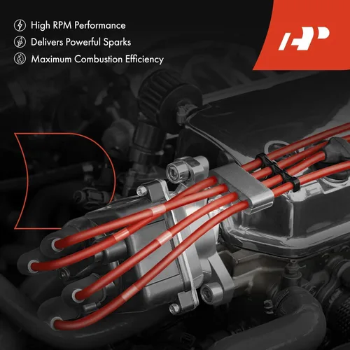 Vista 4 de Distribuidor de encendido A-Premium con tapa y rotor compatible con Jeep Grand Cherokee, Cherokee 1994-1997, Wrangler 1994-1995 1997, 4.0L
