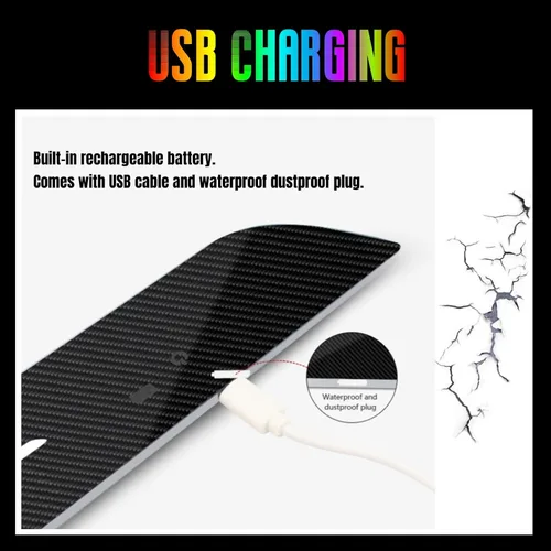 Vista 5 de Luces de umbral para coche, luz de pedal de coche con logotipo y texto personalizable, luces de bienvenida personalizadas para puerta de coche