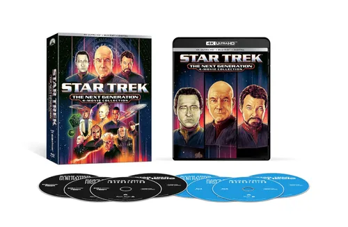 Vista 2 de Star Trek The Next Generation Motion Picture Collection Includes Star Trek IX Insurrection, Star Trek VII Generations, Star Trek VIII First Contact