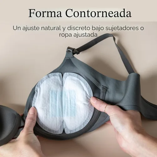 Vista 5 de Lansinoh Stay Dry Almohadillas desechables para lactancia, almohadillas suaves y súper absorbentes para el pecho, elementos esenciales