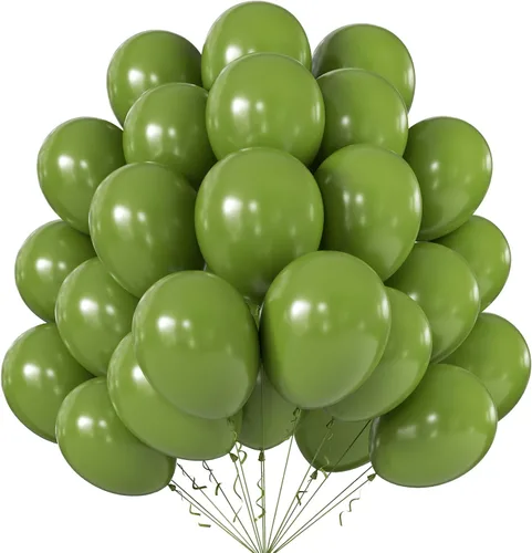 Vista 25 de KALOR Globos negros de 12 pulgadas, 0.11 oz/100 globos gruesos, globos de látex mate para fiestas de cumpleaños, decoraciones de boda, despedida