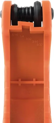 Vista 12 de Klein Tools - 70550 Juego de llaves hexagonales, 11 tamaños SAE, herramienta de llaves hexagonales, plegable, muy resistente con llaves hexagonales