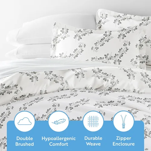 Vista 166 de Linen Market Funda de edredón individual para cama individual – Experimenta una comodidad similar a un hotel con una suavidad inigualable