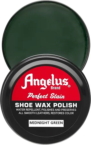 Vista 17 de Angelus Perfect Stain - Esmalte de cera para zapatos, esmalte profesional para zapatos y botas de cuero, 3 onzas líquidas, Negro