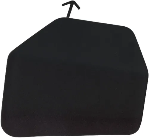 Vista 2 de Para Toyota Corolla Cross 2022 2023 Cubierta de gancho de remolque frontal Hecho de plástico Negro texturizado Reemplazo para TO1029144