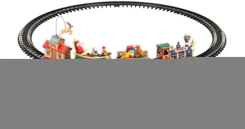 Vista 3 de Lemax Aldea de Navidad Imágenes y Sonidos: El Expreso Starlight (04232)