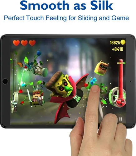 Vista 2 de Mothca Protector de pantalla de vidrio templado mate para iPad Air 3 (2019) de 10.5 pulgadas y iPad Pro 10.5" (2017) [NO Privacidad], antirreflejos