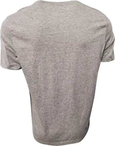 Vista 2 de Nike Camiseta estampada metálica Swoosh Air para hombre, Grisplateado