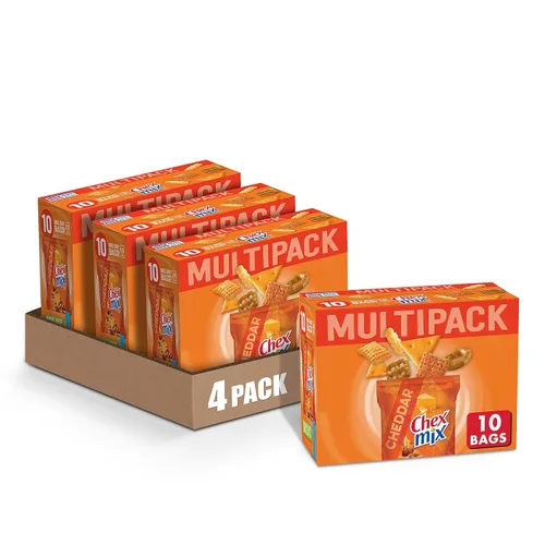 Vista 19 de Chex Mix Cheddar, 3.75 oz (paquete de 8)