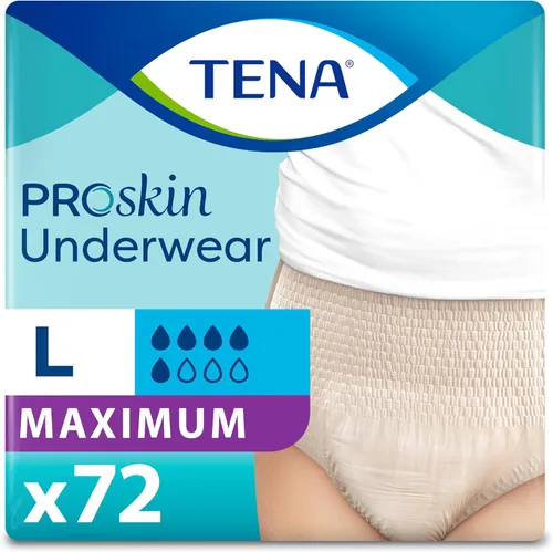 Vista 7 de TENA ProSkin - Ropa interior protectora para incontinencia para mujer, absorción moderada, talla S/M, 20