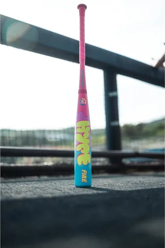 Vista 5 de Easton 2025 Hype FIRE Baseball Bat USSSA -5 / -8 / -10 Drop 2 3/4" Barrel 2 Pc. Composite