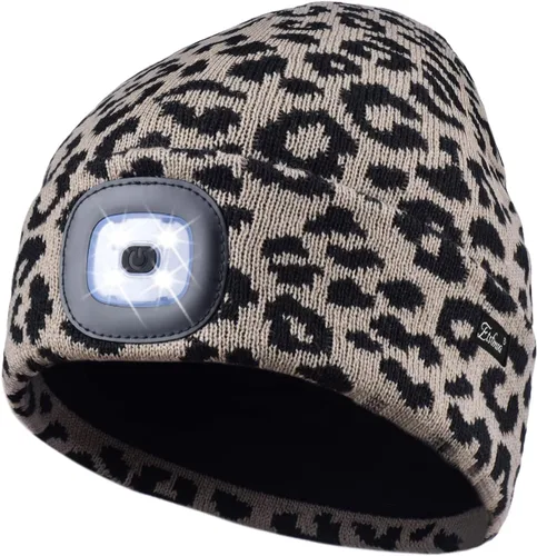 Vista 53 de Etsfmoa Gorro unisex con la luz, regalos para hombres, papá, padre, gorras recargables por USB