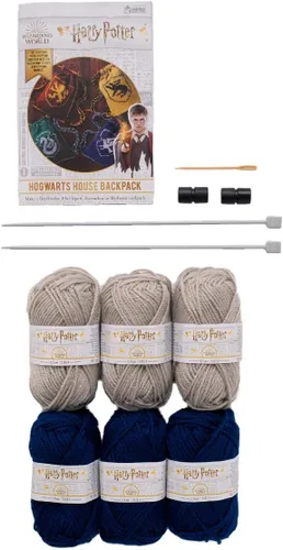 Vista 6 de Hero Collector Hogwarts Ravenclaw - Kit de tejido de mochila reversible Kits de tejido de Harry Potter Wizarding World
