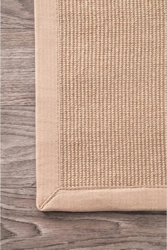 Vista 6 de nuLOOM Laurel - Alfombra de pasillo tejida a máquina, 2 pies 6 pulgadas x 6 pies, color beige