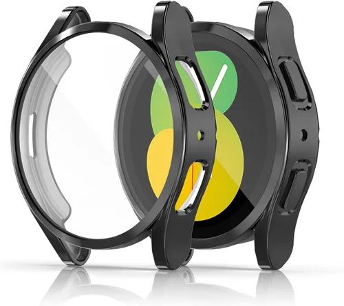Vista 19 de RICHONE [Pack de 10 unidades] Compatible con Samsung Galaxy Watch FE 4/5 de 40 mm, funda protectora de pantalla de TPU suave con marco
