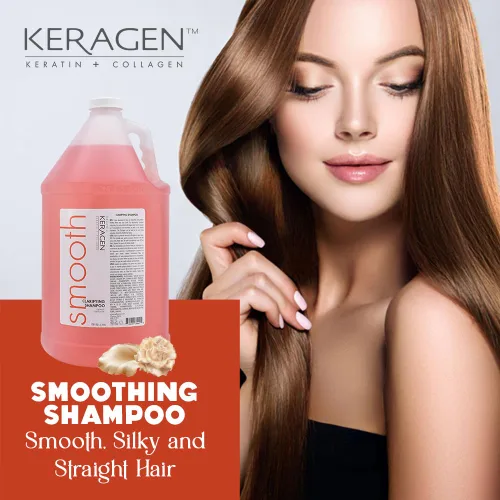 Vista 7 de KERAGEN - Champú aclarante con queratina y colágeno, todo tipo de cabello, sin sulfato, 128 oz
