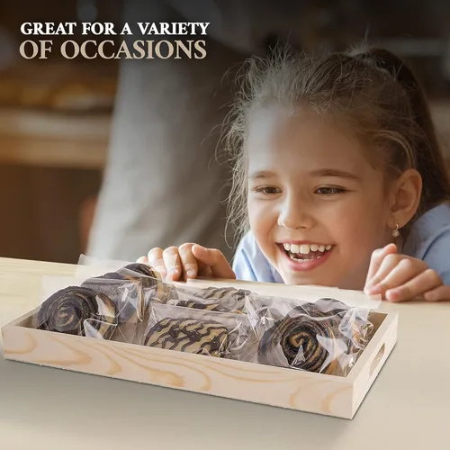 Vista 5 de Bandejas de madera anidadas