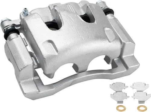 Vista 1138 de TRQ Pinza de freno delantera izquierda con soporte lado del pasajero compatible con Ford Expedition Lincoln Navigator 2003-2006