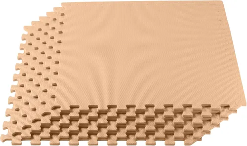 Vista 21 de We Sell Mats 3/8" Thick Multipurpose EVA Foam Exercise Floor Mat, Interlocking Tiles, Anti-Fatigue for Home or Gym