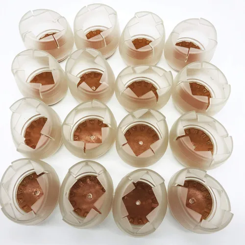 Vista 7 de Maydahui 16 protectores redondos para patas de silla, fundas de silicona para patas de mesa, para muebles que evitan arañazos, deslizamientos, tapas