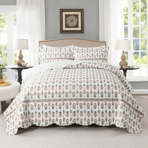 Vista 31 de Travan Juegos de Edredón de 2 Piezas Twin con Sham, Ropa de Cama de Gran Tamaño, Colcha Reversible, Juego de Cubrecama Suave, Tamaño Twin