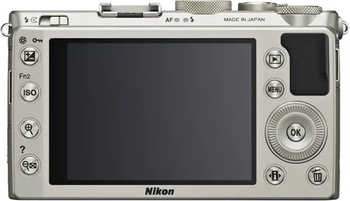 Vista 2 de Nikon COOLPIX A - Cámara digital de 16 megapíxeles, color plateado