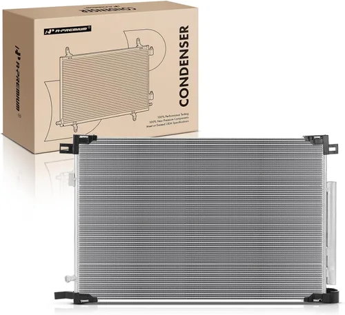 A-Premium Condensador de aire acondicionado compatible con Toyota Camry 2018-2024, RAV4 2019-2023, Avalon 2019-2022 y Lexus ES350 2019-2022,