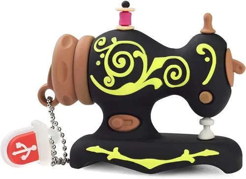 Vista 7 de LEIZHAN Novedad USB Flash Drive 16GB Rotary Cutter Forma Pulgar Drive Regalo Pendrive