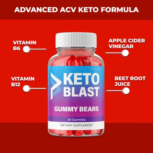 Vista 3 de IDEAL PERFORMANCE Paquete de 3 gomitas Keto Blast Keto Blast Gummy Bears Blast Keto Gummi Bears Max Keto Blast ACV Gummies KetoBlast ACV Gummies