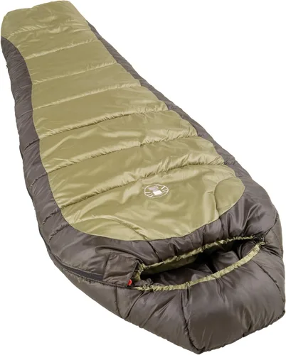 Vista 7 de Coleman North Rim 0°F Big & Tall Sleeping Bag, Cold-Weather Mummy Sleep Sack with No-Snag Zipper & Adjustable Hood for Warmth & Ventilation, Large