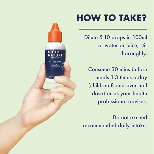 Vista 4 de Higher Nature Citricida 3.4 fl oz (el embalaje puede variar)