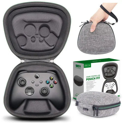 sisma Funda de viaje compatible con el controlador inalámbrico oficial de Xbox Series X o Series S o Xbox Core, soporte para controlador de juegos,