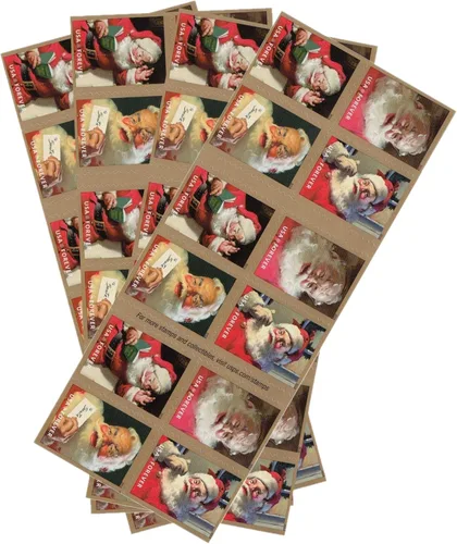 Vista 9 de Sellos Sparkling Holidays Forever 2018 (1 regular + 1 hoja de recuerdo)