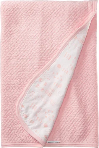 Vista 12 de HonestBaby Matelasse - Manta reversible de recepción 100% algodón orgánico para bebés, niños, niñas, gris claro jaspeado, talla única
