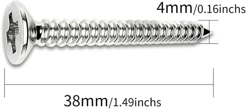 Vista 3 de Ganchos de techo de acero inoxidable 304 resistentes con almohadilla de metal para ojos, correa de ojo a presión, ganchos de anclaje de techo