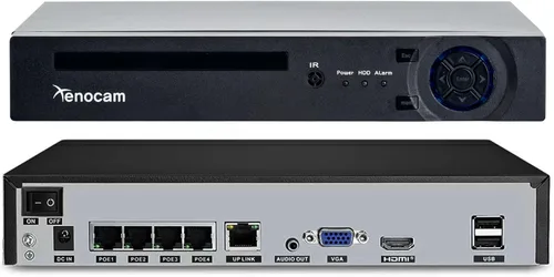 Vista 6 de H.265 16CH CCTV NVR para 5MP/4MP/3MP/2MP 2.0 Cámara IP Metal Red Video Recorder P2P para Sistema CCTV Disco Duro No Incluido