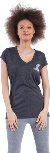 Vista 39 de Ultra Game Camiseta de mujer NBA Oficial con cuello en V y strass de manga corta