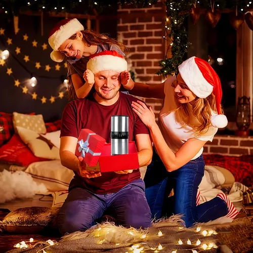 Vista 8 de Molinillo de café portátil, cafetera recargable por USB, molinillos de café eléctricos de rebabas de acero inoxidable, máquina moledora de granos