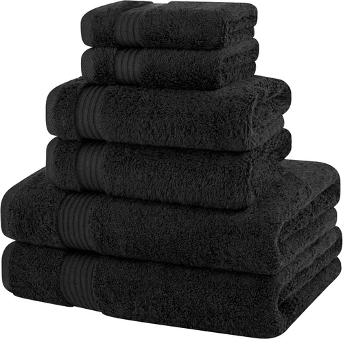 Vista 671 de Cotton Paradise 100% Cotton Turkish Washcloth Set for Bathroom, 4 Piece Soft Absorbent Small Hand Face Towels Wash Rags, Lilac