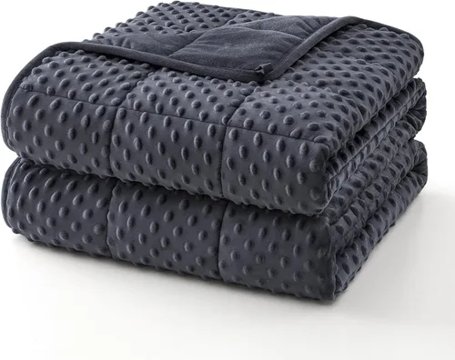 Vista 28 de Topcee - Manta con peso (3 libras, 36 x 48 pulgadas), refrescante, para dormir, perfecta para 20 a 40 libras, manta transpirable de tamaño de manta